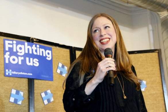 Chelsea Clinton speaks on behalf of her mom's campaign in Kingston last Sunday. (Photo: Phyllis McCabe)