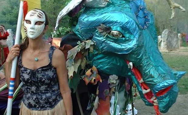 The 26th annual Beltane Festival happens this Saturday, April 30, at the Center for Symbolic Studies (CSS), located at the foot of the Shawangunk cliffs in Tillson. (Center for Symbolic Studies)