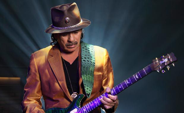 Ten-time Grammy Award winner Carlos Santana