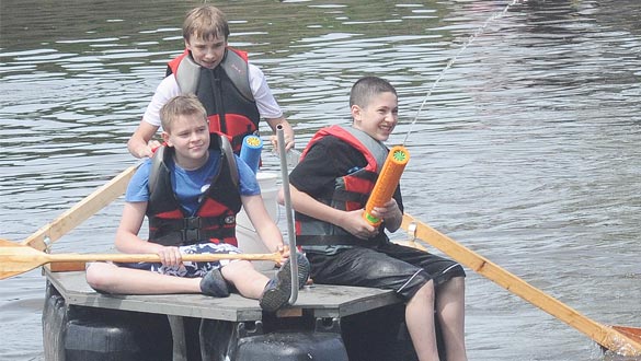 A scene from the New Paltz Regatta in 2011. (photo by Lauren Thomas)