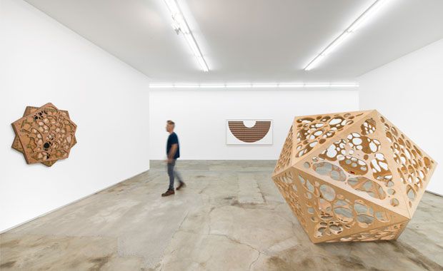 Installation view for Hayv Kahraman (All images courtesy of the artist and Jack Shainman Gallery)