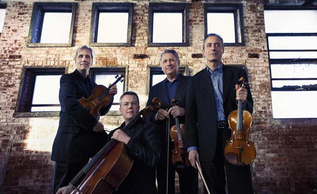 Photo of Emerson String Quartet by Lisa Marie Mazzucco