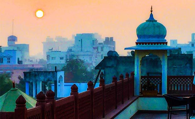 Jaipur Sunrise (Mary Anne Erickson)