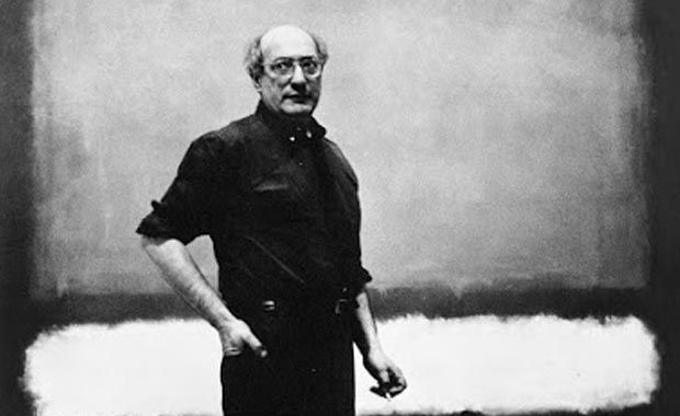 Mark Rothko in the studio (Wikimedia Commons)