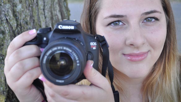Recent Highland High School graduate Julianne Shaver produced a documentary short about genetic disorders for a school project."An Eye into the Future" was accepted into the upcoming Hudson Valley International Film Festival. (photo by Lauren Thomas)