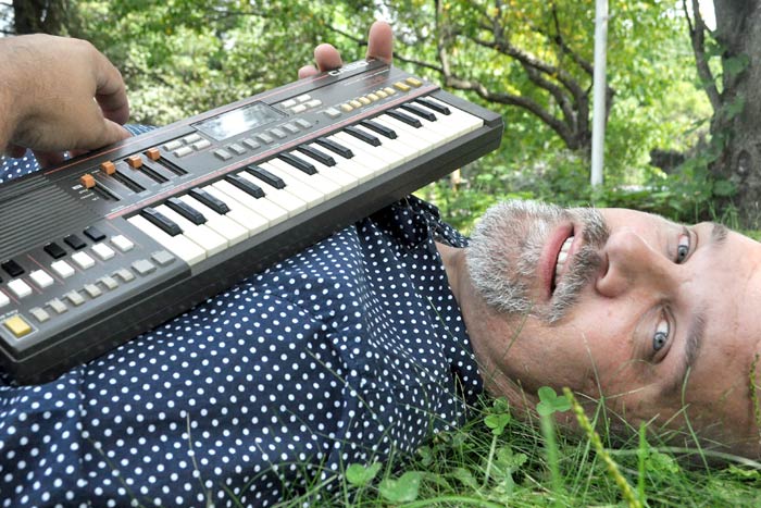 New Paltz resident and composer Bob Lukomski has organized the Quiet Village, a day of ambient music taking place on Saturday September 17th at Hasbrouck Park in New Paltz. (Lauren Thomas | New Paltz Times)