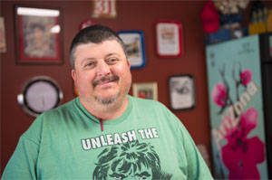 John Blydenburgh of Resort Ridge Pizza.