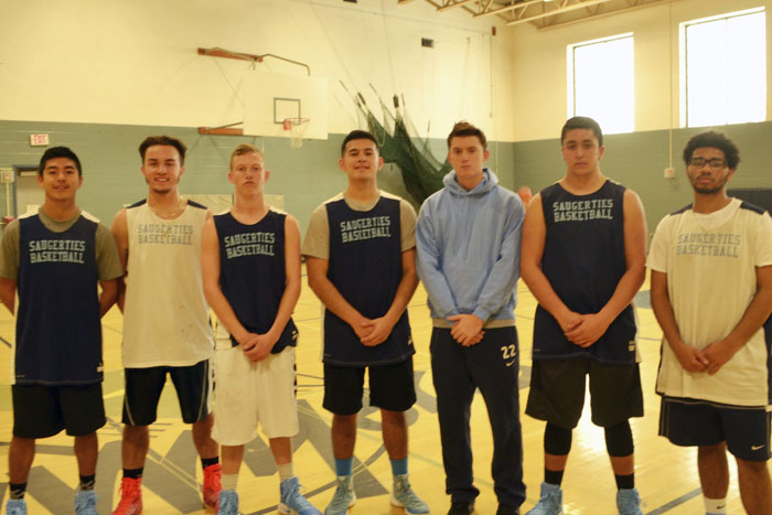Saugerties boys’ basketball coach Mike Tiano is looking for big things from his talented group of senior players. (photo by Robert Ford)