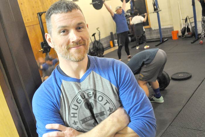 Tim Taylor of Huguenot Strength & Conditioning. (photo by Lauren Thomas)