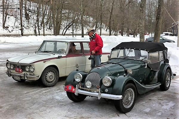 Automobilia Winter Rally Through Woodstock Hudson Valley One