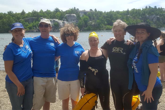 A Memorial Swim Is Held At Minnewaska For Terry Laughlin Hudson Valley One