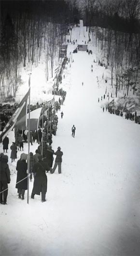 Ski Jumping Over Downtown Rosendale A History Hudson Valley One
