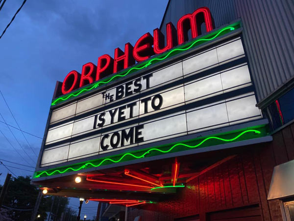 Now Playing at the Orpheum / Saugerties - Upstate Films, Ltd.