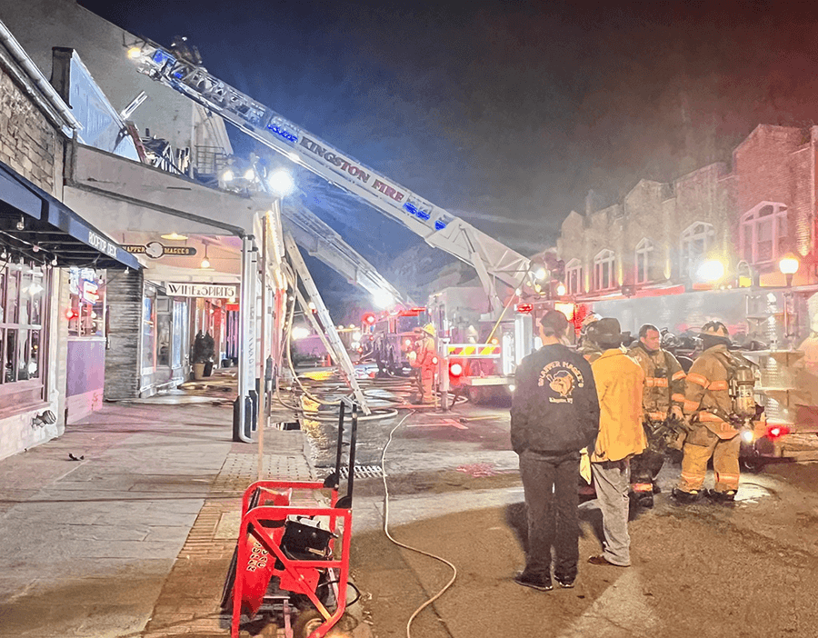 Firefighters Avert Disaster In Uptown Kingston As Wine And Spirit Store ...