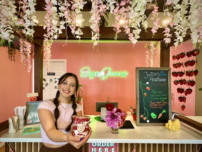 Sage Greens Juice & Smoothie Bar brings healthy refreshments to Saugerties